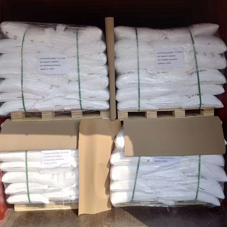 Kosmiči kalcijevega klorida visoke čistosti